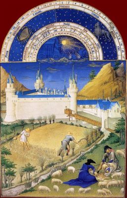 Les Très Riches Heures du Duc de Berry とは、中世のフランスの貴族文化を象徴する壮麗な細密画の傑作！